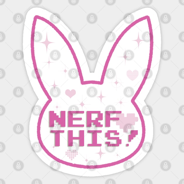 Nerf This! Sticker by galacticshirts